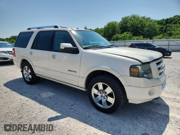 2008 Ford Expedition Limited z VIN 1FMFU205X8LA51775, wystawiony jako Copart lot #60281545 z przebiegiem 157 354 mil mil oraz Szkoda całkowita • Salvage title. Historia ofert i sprzedaży dostępna na DreamBid. Obrazek 4.