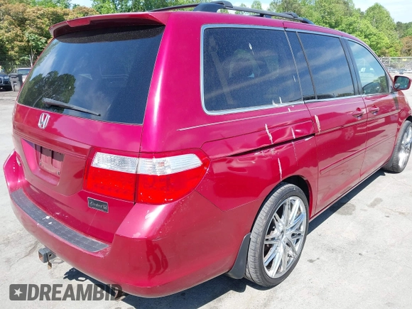2006 Honda Odyssey EX-L with VIN 5FNRL38756B442865, listed as a IAAI auction lot 42115076 with 183,208 mi miles. Bid and sale history available at carsss.com. Image 6.