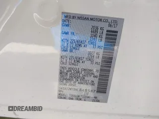2017 Nissan Rogue SV with VIN 5N1AT2MT8HC848547, listed as a IAAI auction lot 38778285 with 115,476 mi miles and . Bid and sale history available at DreamBid. Image 9.