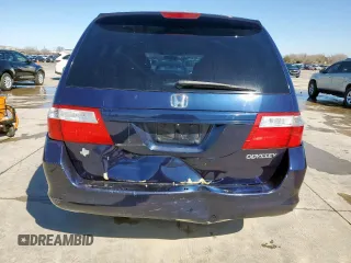 2005 Honda Odyssey EX-L z VIN 5FNRL38655B135878, wystawiony jako Copart lot #47026815 z przebiegiem 165 230 mil mil oraz Czysty tytuł • Clean title. Historia ofert i sprzedaży dostępna na DreamBid. Obrazek 6.