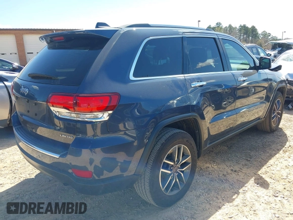 2020 Jeep Grand Cherokee Limited X with VIN 1C4RJEBG6LC113207, listed as a IAAI auction lot 41897248 with 76,165 mi miles and . Bid and sale history available at DreamBid. Image 4.