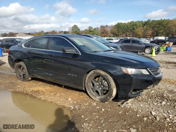2016 Chevrolet Impala LS with VIN 1G11Z5SA2GU163225, listed as a Copart auction lot 85083894 with 214,510 mi miles and Salvage Title. Bid and sale history available at carsss.com. Image 4.