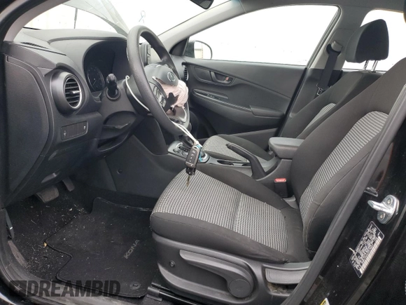 2018 Hyundai Kona SE with VIN KM8K1CAAXJU179457, listed as a Copart auction lot 52960625 with Not Provided miles and Salvage Title. Bid and sale history available at DreamBid. Image 7.