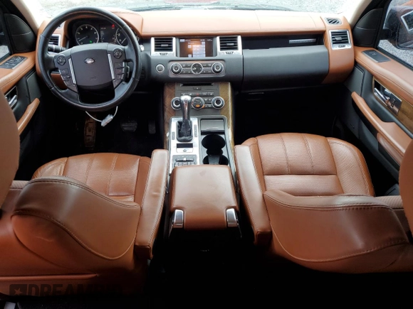 2013 Land Rover Range Rover Sport HSE Lux с VIN SALSK2D40DA793918, выставлен на аукционе Copart как лот 54252955 с пробегом 128 000 миль миль и Списание • Salvage title. История ставок и продаж доступна на DreamBid. Изображение 8.