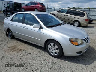 2009 Kia Spectra EX with VIN KNAFE221395597123, listed as a Copart auction lot 71639824 with 83,203 mi miles and Salvage Title. Bid and sale history available at carsss.com. Image 4.