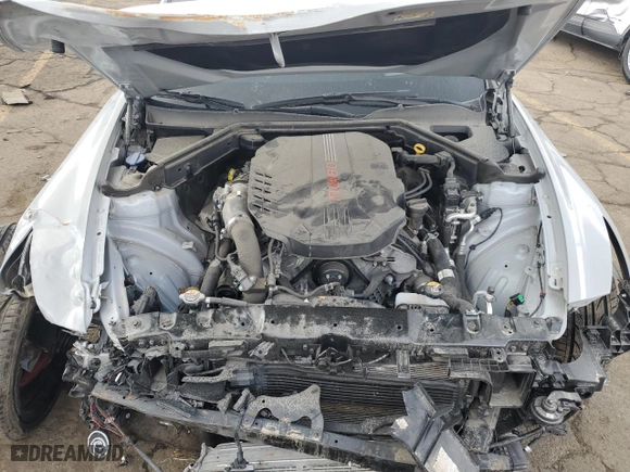 2023 Kia Stinger GT2 with VIN KNAE55LC1P6134059, listed as a Copart auction lot 72999604 with 36,679 mi miles and Salvage Title. Bid and sale history available at carsss.com. Image 11.