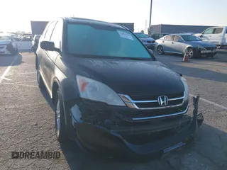 2010 Honda CR-V EX with VIN 5J6RE3H5XAL011737, listed as a IAAI auction lot 42083390 with 129,398 mi miles and . Bid and sale history available at carsss.com. Image 1.