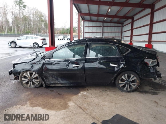 2019 Nissan Sentra S with VIN 3N1AB7AP2KY305367, listed as a IAAI auction lot 41966551 with 56,242 mi miles and . Bid and sale history available at DreamBid. Image 14.