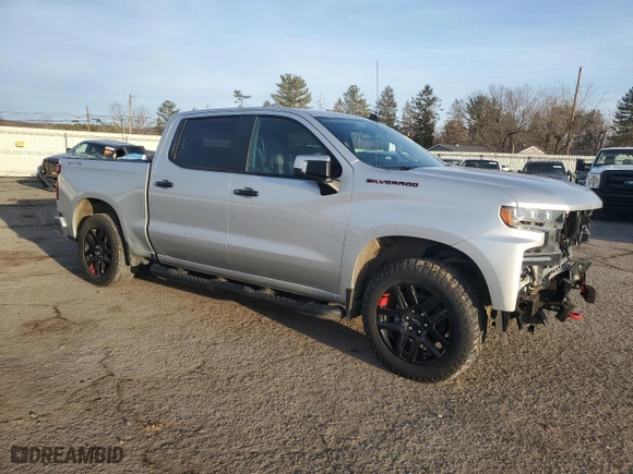 2022 Chevrolet Silverado 1500 LTD RST with VIN 1GCUYEED1NZ176884, listed as a Copart auction lot 46915845 with 70,617 mi miles and Salvage Title. Bid and sale history available at carsss.com. Image 4.