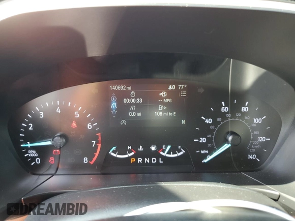 2020 Ford Escape SE with VIN 1FMCU9G61LUC70671, listed as a Copart auction lot 55309615 with 140,692 mi miles and Salvage Title. Bid and sale history available at carsss.com. Image 9.