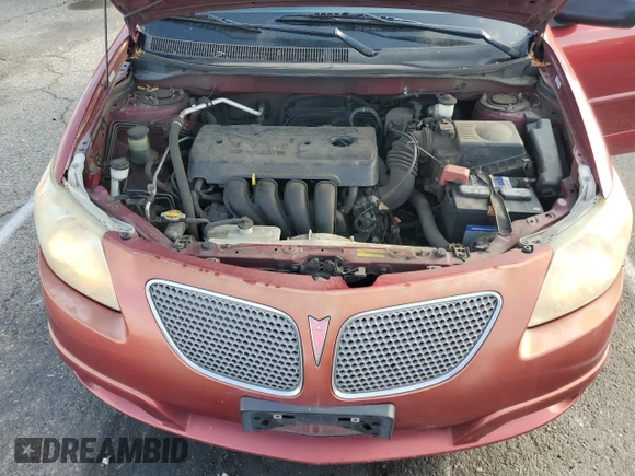 2006 Pontiac Vibe with VIN 5Y2SM65866Z416587, listed as a Copart auction lot 43799295 with 150,415 mi miles and Salvage Title. Bid and sale history available at carsss.com. Image 11.