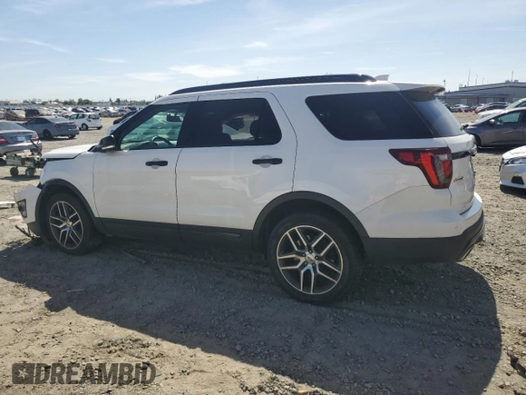 2017 Ford Explorer Sport z VIN 1FM5K8GTXHGC51377, wystawiony jako Copart lot #57176865 z przebiegiem 90 152 mil mil oraz Szkoda całkowita • Salvage title. Historia ofert i sprzedaży dostępna na DreamBid. Obrazek 2.