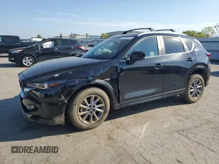2024 Mazda CX-5 2.5 S Preferred Package with VIN JM3KFBCL3R0475493, listed as a Copart auction lot 50328625 with 8,568 mi miles and Salvage Title. Bid and sale history available at carsss.com. Image 1.