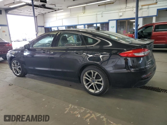 2020 Ford Fusion Titanium with VIN 3FA6P0RUXLR182408, listed as a Copart auction lot 56897105 with 100,021 mi miles and Salvage title. Bid and sale history available at DreamBid. Image 2.