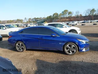 2023 Hyundai Elantra Limited with VIN 5NPLP4AG6PH117798, listed as a IAAI auction lot 41776579 with 13,727 mi miles. Bid and sale history available at carsss.com. Image 13.