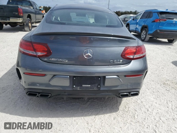 2017 Mercedes-Benz C 63 S AMG with VIN WDDWJ8HB4HF498410, listed as a Copart auction lot 76658984 with Not Provided miles and Salvage Title. Bid and sale history available at carsss.com. Image 6.