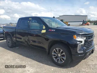 2022 Chevrolet Silverado 1500 RST with VIN 3GCUDEED6NG515263, listed as a Copart auction lot 55062765 with 100,726 mi miles and Salvage Title. Bid and sale history available at DreamBid. Image 4.