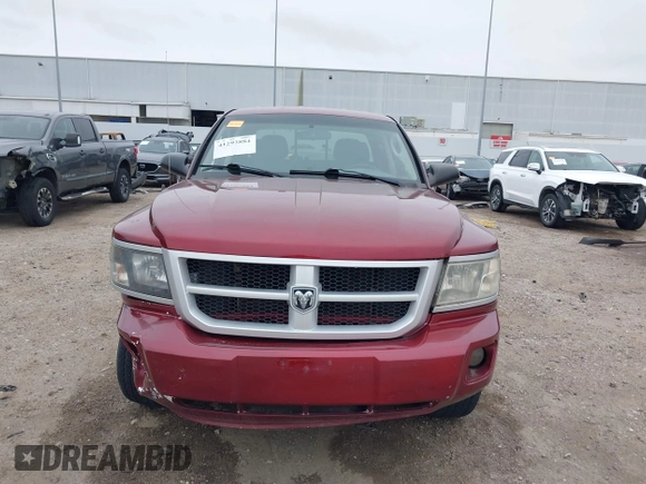 2006 Dodge Dakota SLT with VIN 1D7HE48KX6S598831, listed as a IAAI auction lot 41292884 with 173,181 mi miles and . Bid and sale history available at carsss.com. Image 12.