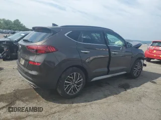2020 Hyundai Tucson Ultimate with VIN KM8J3CAL1LU145370, listed as a Copart auction lot 62810955 with 60,850 mi miles and Salvage title. Bid and sale history available at DreamBid. Image 3.