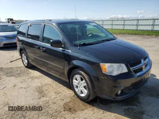 2013 Dodge Grand Caravan Crew with VIN 2C4RDGDG8DR741455, listed as a Copart auction lot 54420055 with 93,391 mi miles and Non Repairable. Bid and sale history available at DreamBid. Image 4.