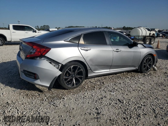 2019 Honda Civic Sport with VIN 2HGFC2F81KH603940, listed as a Copart auction lot 47773335 with 30,466 mi miles and Clean Title. Bid and sale history available at DreamBid. Image 3.