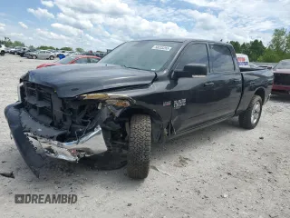 2019 Ram 1500 Big Horn z VIN 1C6RR7TT5KS566388, wystawiony jako Copart lot #58233265 z przebiegiem 123 785 mil mil oraz Czysty tytuł • Clean title. Historia ofert i sprzedaży dostępna na DreamBid. Obrazek 1.