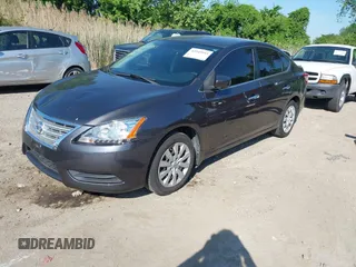 2013 Nissan Sentra FE+ S with VIN 3N1AB7AP1DL742969, listed as a IAAI auction lot 42249953 with 122,512 mi miles and . Bid and sale history available at DreamBid. Image 2.