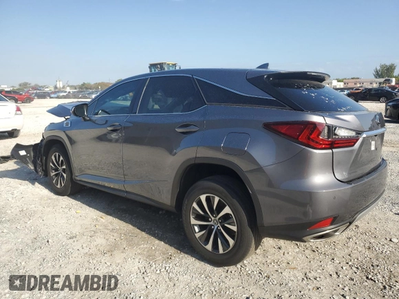 2020 Lexus RX 350 with VIN 2T2AZMAA2LC168320, listed as a Copart auction lot 51494485 with 51,797 mi miles and Non Repairable. Bid and sale history available at DreamBid. Image 2.