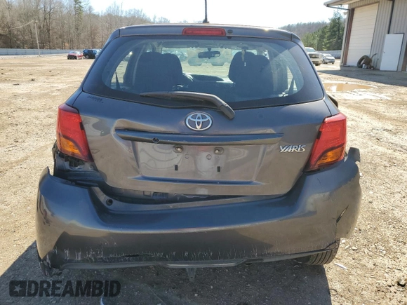 2015 Toyota Yaris L with VIN VNKKTUD36FA042758, listed as a Copart auction lot 45581635 with 112,941 mi miles and Salvage Title. Bid and sale history available at DreamBid. Image 6.