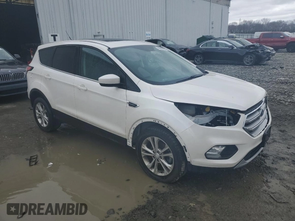 2017 Ford Escape SE with VIN 1FMCU0GD6HUC64348, listed as a Copart auction lot 49464525 with 82,273 mi miles and Salvage Title. Bid and sale history available at DreamBid. Image 4.
