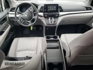 2019 Honda Odyssey EX-L with VIN 5FNRL6H74KB004916, listed as a Copart auction lot 53959205 with 60,100 mi miles and Salvage Title. Bid and sale history available at DreamBid. Image 8.