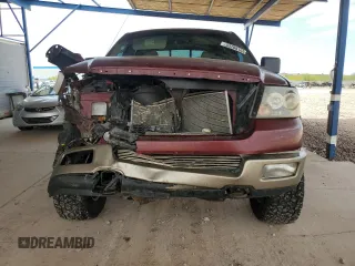 2004 Ford F-150 XLT with VIN 1FTPW14524KC55140, listed as a Copart auction lot 53708165 with 170,692 mi miles and Salvage Title. Bid and sale history available at carsss.com. Image 5.