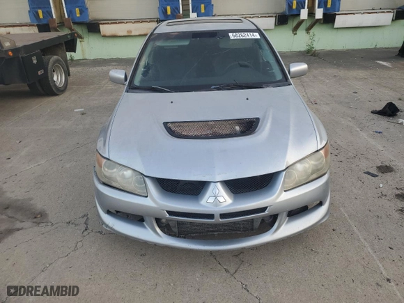 2005 Mitsubishi Lancer Evolution VIII with VIN JA3AH86D75U027278, listed as a Copart auction lot 68262414 with 153,759 mi miles and Clean Title. Bid and sale history available at carsss.com. Image 5.