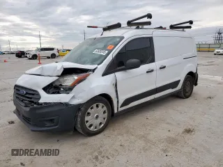 2019 Ford Transit Connect XL with VIN NM0LS7E26K1403047, listed as a Copart auction lot 63609245 with 97,440 mi miles and Salvage title. Bid and sale history available at DreamBid. Image 1.