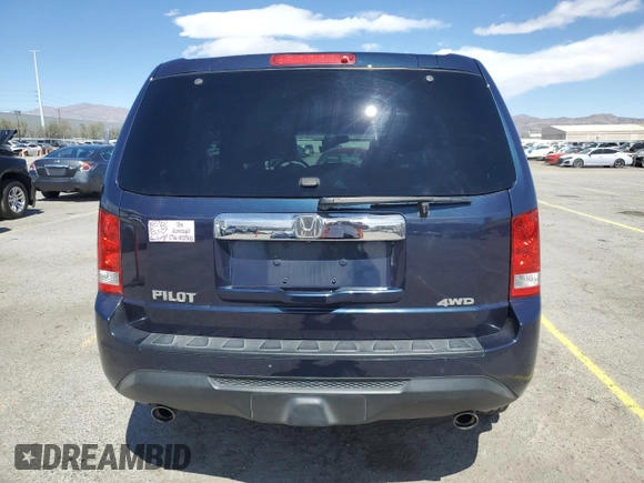 2012 Honda Pilot EX-L with VIN 5FNYF4H77CB013165, listed as a Copart auction lot 51479925 with 88,723 mi miles and Salvage title. Bid and sale history available at DreamBid. Image 6.