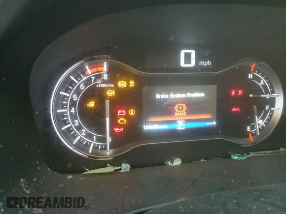 2019 Honda Ridgeline RTL with VIN 5FPYK2F54KB007833, listed as a Copart auction lot 79132174 with 104,690 mi miles and Non repairable. Bid and sale history available at DreamBid. Image 9.