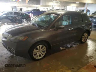 2010 Acura RDX Tech Pkg with VIN 5J8TB1H57AA006548, listed as a Copart auction lot 88698555 with 3,104 mi miles and Salvage Title. Bid and sale history available at carsss.com. Image 1.