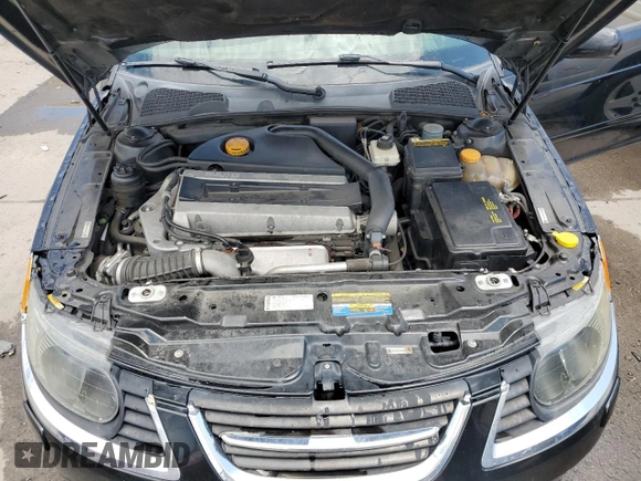 2009 Saab 9-5 with VIN YS3ED59GX93501599, listed as a Copart auction lot 66420834 with 187,953 mi miles and Salvage Title. Bid and sale history available at carsss.com. Image 11.