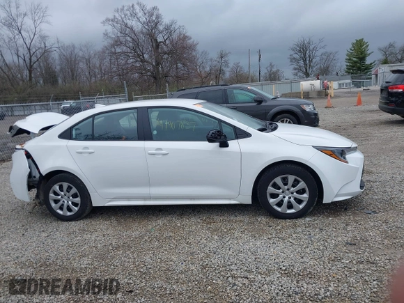 2024 Toyota Corolla LE with VIN 5YFB4MDE1RP177251, listed as a IAAI auction lot 41907837 with 12,574 mi miles. Bid and sale history available at carsss.com. Image 13.