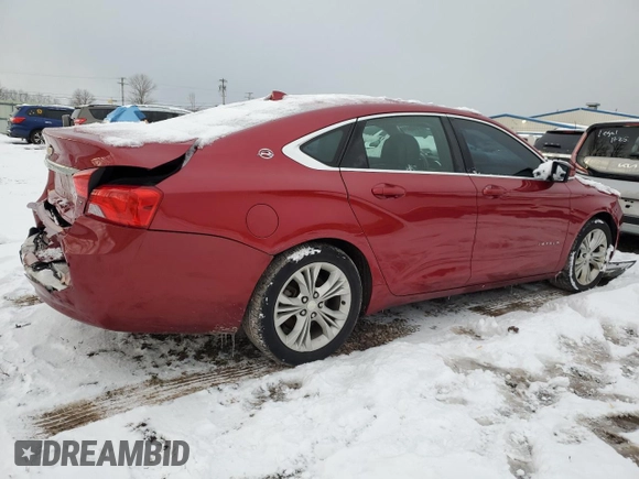 2014 Chevrolet Impala LT with VIN 1G1115SL1EU151802, listed as a Copart auction lot 87040004 with Not Provided miles and Non Repairable. Bid and sale history available at DreamBid. Image 3.