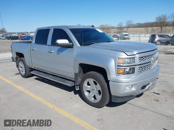 2014 Chevrolet Silverado 1500 LTZ with VIN 3GCUKSEC8EG355088, listed as a IAAI auction lot 41979592 with 209,733 mi miles and . Bid and sale history available at DreamBid. Image 1.