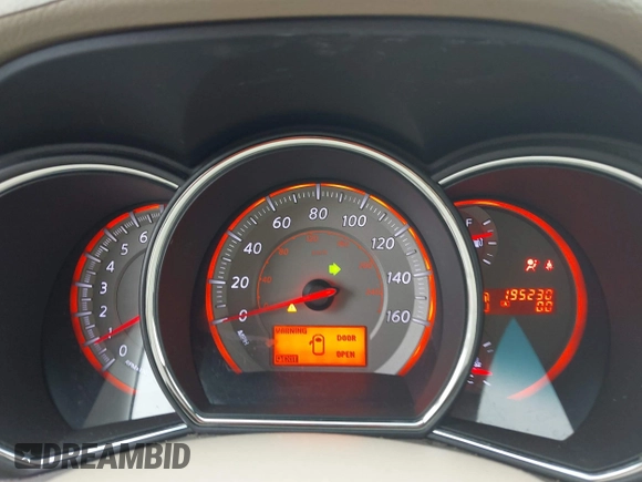 2009 Nissan Murano S with VIN JN8AZ18W69W208486, listed as a IAAI auction lot 42234978 with 195,230 mi miles and . Bid and sale history available at DreamBid. Image 7.