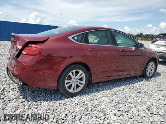 2015 Chrysler 200 Limited with VIN 1C3CCCABXFN676977, listed as a Copart auction lot 61131745 with 99,900 mi miles and Salvage title. Bid and sale history available at DreamBid. Image 3.