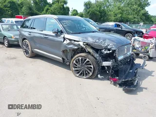 2023 Lincoln Aviator Reserve with VIN 5LM5J7XC3PGL29507, listed as a IAAI auction lot 42460774 with 10,811 mi miles and . Bid and sale history available at DreamBid. Image 1.