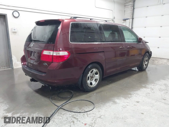 2007 Honda Odyssey EX-L with VIN 5FNRL38607B129361, listed as a IAAI auction lot 41778611 with Not Provided miles and . Bid and sale history available at carsss.com. Image 4.