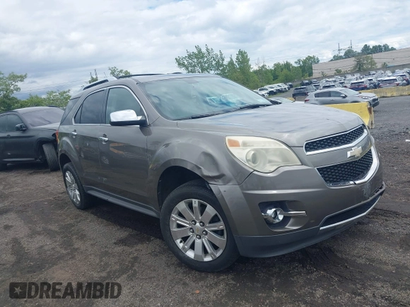 2011 Chevrolet Equinox LTZ z VIN 2CNALFEC4B6470877, wystawiony jako IAAI lot #42328361 z przebiegiem 102 595 mil mil oraz . Historia ofert i sprzedaży dostępna na DreamBid. Obrazek 1.