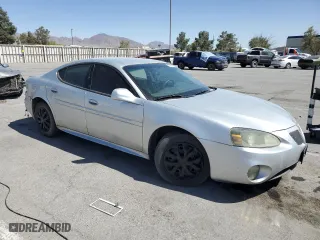 2005 Pontiac Grand Prix with VIN 2G2WP522251292946, listed as a Copart auction lot 54384854 with 147,415 mi miles and Salvage Title. Bid and sale history available at carsss.com. Image 4.
