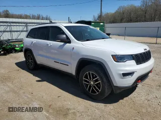 2018 Jeep Grand Cherokee Trailhawk with VIN 1C4RJFLG9JC274619, listed as a Copart auction lot 50354745 with 104,581 mi miles and Salvage title. Bid and sale history available at DreamBid. Image 4.