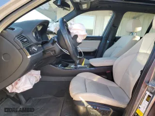 2016 BMW X3 xDrive28i with VIN 5UXWX9C57G0D80273, listed as a Copart auction lot 50229165 with 0 mi miles and Salvage Title. Bid and sale history available at carsss.com. Image 7.