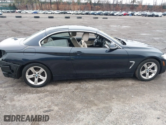 2015 BMW 4 Series 428i with VIN WBA3V7C55FP772912, listed as a IAAI auction lot 41787037 with 76,239 mi miles. Bid and sale history available at carsss.com. Image 13.